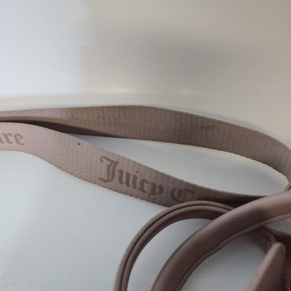 Juicy Couture Pink Quilted Heart Bag With Wide Adjustable Strap - Picture 15 of 16